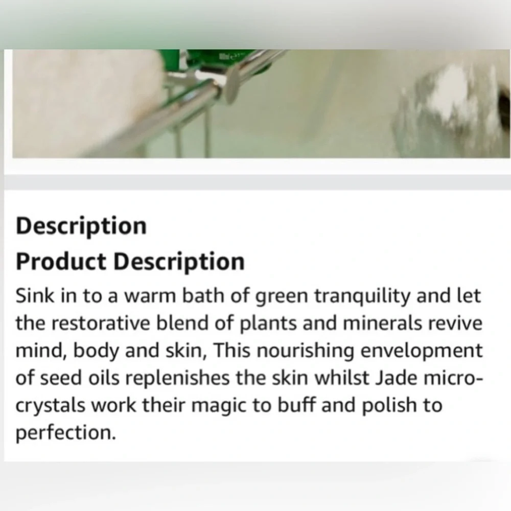 ⚜️ PRISMOLOGIE 🦚 Bath Oil  w/Vetiver & Jade